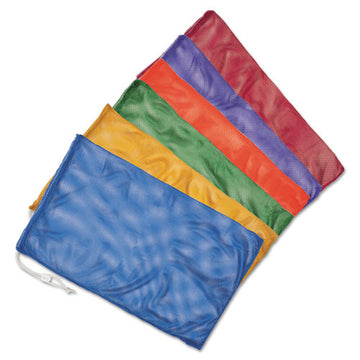 Champion Sports Heavy-duty Mesh Bag, 12" X 18", Gold, Green, Orange, Purple, Royal Blue, Scarlet Red, 6-set freeshipping - TVN Wholesale
